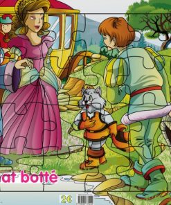 PLANCHES PUZZLES CONTES CLASSIQUES : Le chat botté